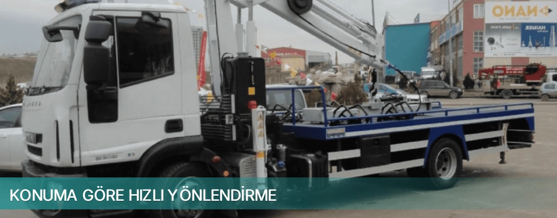 4. Sanayi İlçemi Konuma Göre Hızlı Yönlendirme